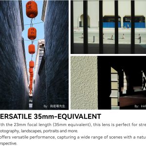 TTArtisan AF 23mm F1.8 ED Lens X Mount, 23mm f/1.8 APS-C Prime Lens for Fuji X-A3 X-A5 X-A7 X-M1 X-M5 X-H1 X-H2S X-T100 X-T20 X-T200 X-T3 X-T30 X-T30II X-T4 X-T5 X-T50 X-Pro3 X-E2S X-E3 X-E4 X-S10