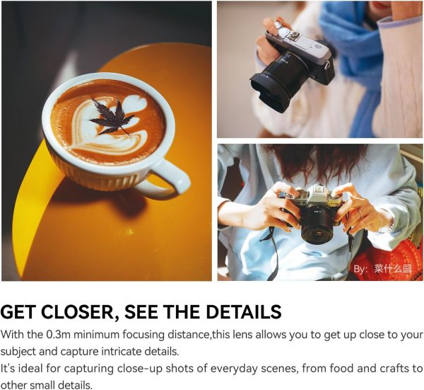 TTArtisan AF 23mm F1.8 ED Lens X Mount, 23mm f/1.8 APS-C Prime Lens for Fuji X-A3 X-A5 X-A7 X-M1 X-M5 X-H1 X-H2S X-T100 X-T20 X-T200 X-T3 X-T30 X-T30II X-T4 X-T5 X-T50 X-Pro3 X-E2S X-E3 X-E4 X-S10 - Image 3