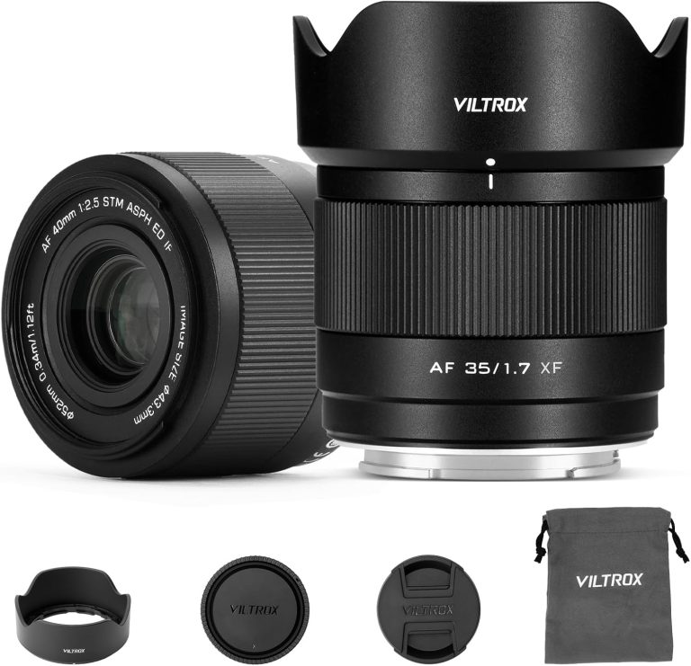 VILTROX 35mm F1.7 XF Lens AF F/1.7 X-Mount Shot for Fuji Beginner’s Lens Auto Fcous APS-C Large Aperture Prime Lenses for Fujifilm X-T1 X-T10 X-T2 X-T20 X-T3 X-T4 X-T100 X-T200 X-T30 X-PRO02 XS10 XS20