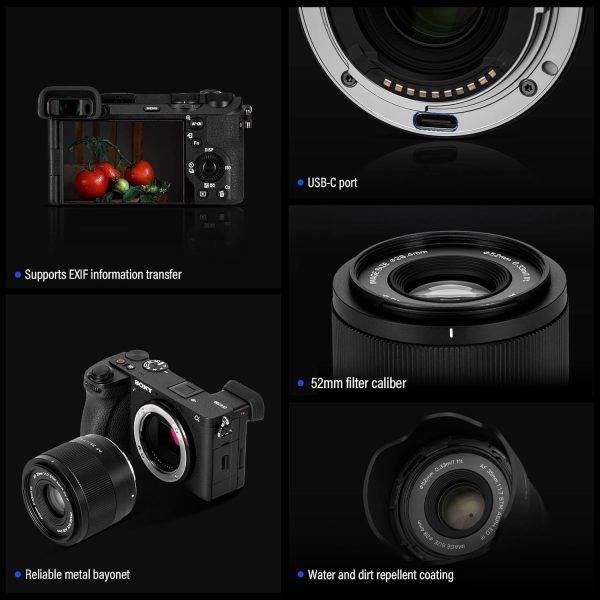 VILTROX 35mm F1.7 XF Lens AF F/1.7 X-Mount Shot for Fuji Beginner's Lens Auto Fcous APS-C Large Aperture Prime Lenses for Fujifilm X-T1 X-T10 X-T2 X-T20 X-T3 X-T4 X-T100 X-T200 X-T30 X-PRO02 XS10 XS20 - Image 6